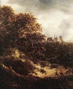 Jacob van Ruisdael The Castle at Bentheim Germany oil painting reproduction